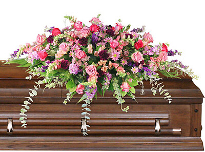 Divine Destination Casket Spray